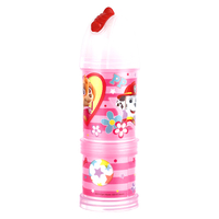 Boîte à lunch portable personnalisée sans BPA avec paille, bouteille d'eau, conteneur de stockage alimentaire, couvercle en plastique durable, boîte à collation