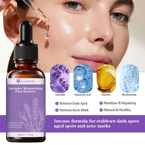 Sérum <span class=keywords><strong>Visage</strong></span> Anti-rides AHA Réducteur de Pores en Profondeur à l'Huile de Lavande Végétalienne, Niacinamide, Thé Vert, Centella et Vitamine B5, Marque Blanche, 30ml - Product Image 2