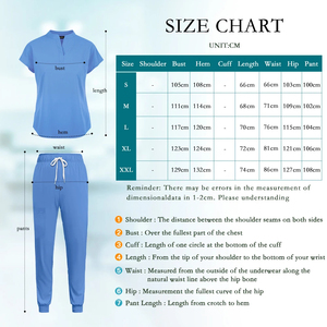 Ensemble de blouses médicales pour femmes, infirmières, chirurgiens, salle <span class=keywords><strong>d</strong></span>'opération, avec logo personnalisé, soutien médical, extensible, confortable, uni - Product Image 5