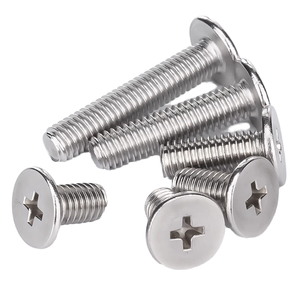 Siêu thấp đầu Phillips máy tính xách tay vít M1.6 M2 M2.5 M3 M4 M5 M6 304 thép không gỉ mỏng phẳng Wafer din933 tiêu chuẩn đồng bằng số liệu - Product Image 2