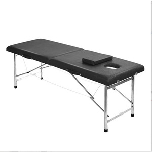 <b>Folding</b> Massage <b>Table</b> 5Cm High-Density Sponge Portable Stainless Steel Frame For Home And Commercial Use - Product Image 4
