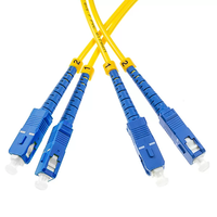 Kabel Patch Fiber Optik SC/UPC-SC/UPC SM 9/125 Duplex G652D Fiber 1M