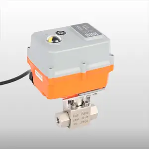 4 20ma Full Port Motorized Actuated Proportional Valves Modulating Electric Control Mov Motor Operated Ball Valve