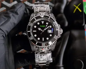 Gaopin классические роскошные Роскошные часы спортивные водные часы с автоматическим механическим поясом мужские часы