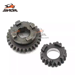 CNSNR Venta al por Mayor <span class=keywords><strong>de</strong></span> Ejes <span class=keywords><strong>de</strong></span> Engranajes Principales y Auxiliares <span class=keywords><strong>de</strong></span> 5 Velocidades para Motocicletas CTX200 CG125 CG150 CG200, Engranajes y Cambios para Motocicletas 19T 24T - Product Image 2