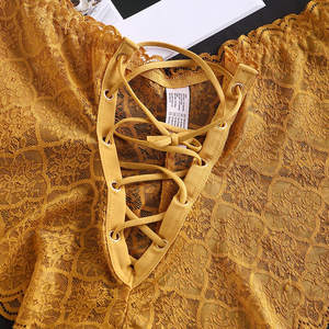 <span class=keywords><strong>Tanga</strong></span> Ropa iç seksi çapraz bandaj günaha külot kadın orta bel külot artı boyutu dantel iç çamaşırı oymak - Product Image 4