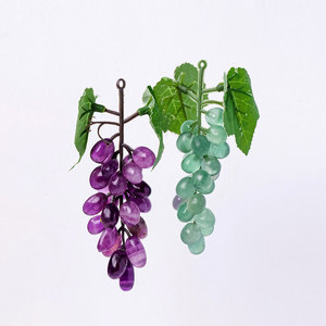 Bán Buôn Tự Nhiên Chữa Bệnh Thủ Công Mỹ Nghệ Pha Lê DIY fluorite Bó Nho Cho Trang Trí Nội Thất - Product Image 1