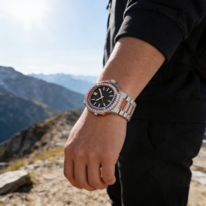 Bijoux Vvs Moissanite Montres pour femmes et hommes Mode personnalisée Vintage hommes Strass de forme carrée entièrement <span class=keywords><strong>Ice</strong></span> Out - Product Image 5