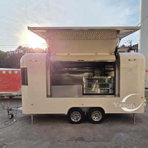 Chariot de rue personnalisé pour thé, café, churros, tacos, pizzas, kebabs, poulet rôti, remorques alimentaires entièrement équipées - Product Image 6