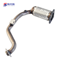 Prix usine ajustement direct 307 convertisseur catalytique de substrat de catalyseur en nid d'abeille en céramique 1.6L convient pour Peugeot