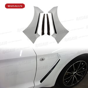 Garniture d'aération d'aile latérale de voiture en fibre de carbone pour Ford <span class=keywords><strong>Mustang</strong></span> 15-23 style GT - Product Image 3