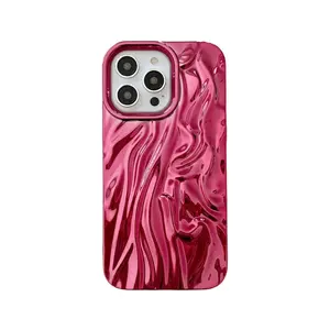 2023 new designs wholesale soft tin foil cell smart phone covers for all phones for iphone 15 14 13 12 11 for girls