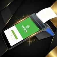 Tablette FYJ F1-88 tout-en-un, caisse enregistreuse Android, imprimante de reçus 80 mm, système de données POS à plusieurs ports, lecteur de codes-barres