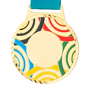 Personalizzato di alta qualità a buon mercato 3D vecchio classico oro metallo Golf Club metallo Sport premio medaglia - Product Image 6