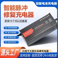 快速充电 60V50Ah 通用电动自行车充电器 防火 OTP/OVP 带 SCP 功能 铅酸电池 美式插座