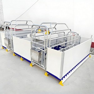 Enclos de mise bas pour porcs réglable avec un nettoyage facile pour enclos de gestation pour porcs dans divers scénarios - Product Image 3