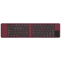 BOW HB168 Double Pliant RGB Mini Clavier Intelligent Sans Fil USB BT Compatible avec pour Huawei Mate X/T Master/mate70/X6 Nouvel Ordinateur Portable