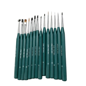 ZHE FAN SHI Juego de 14 Pinceles para Decoración de Uñas, Pinceles para Gel para Manicura en Salón, Venta al por Mayor, Proveedor Profesional de Fábrica de Uñas - Product Image 6