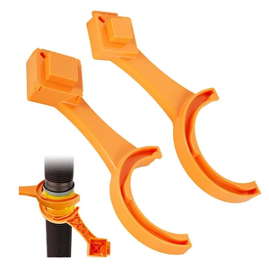 Support de tuyau d'égout pour marchepied de <span class=keywords><strong>camping</strong></span>-<span class=keywords><strong>car</strong></span>, avec clé, en plastique ABS noir thermolaqué, gain de place, PHMF-008, pour <span class=keywords><strong>camping</strong></span>-<span class=keywords><strong>car</strong></span> et remorque - Product Image 5