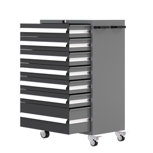 Carro de almacenamiento de herramientas rodantes del fabricante Carro de herramientas mecánicas resistentes | Sistema de almacenamiento móvil OEM personalizado con organizadores de cajones - Product Image 5