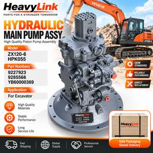 Pompe hydraulique principale HeavyLink Assy ZX120-6 HPK055 pour excavatrice - Product Image 1
