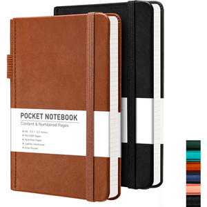 Cuadernos de Tapa Dura de Cuero PU con Puntos, Formato A5, para Negocios, con Logotipo Grabado, Organizador/Agenda, Venta al Por Mayor - Product Image 1