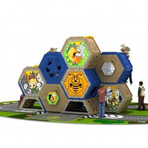 מיוחד המשמש שמחה מגרש משחקים יחד חיצוני קבוצת פעילות נכים מתקני שעשועים - Product Image 2