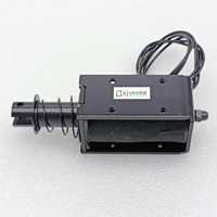 Solénoïde Push-Pull de type cadre, à longue course 20mm, DC12V, pour électroaimant de serrure d'armoire