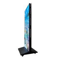 Afficheur numérique LED P3 640*1920mm, support totem étanche pliable pour écran de spectacle public