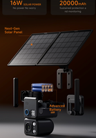 Caméra Bullet KAANSKY N1 Double Objectif Enregistrement 24/7 AOV 4G Solaire Détection Humain/Animal/Véhicule IA 4MP H.265 Étanche IP66