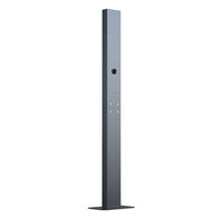Nouvelle station de recharge universelle pour véhicules électriques Mnj, résistante à la pluie, sur pied, en alliage d'aluminium, avec poteaux personnalisés