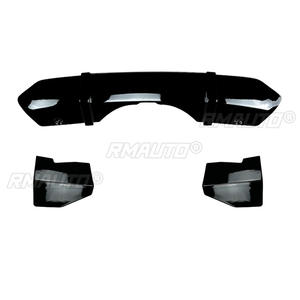 Glossy Black/Carbon Look <b>Car</b> Rear Bumper <b>Diffuser</b> Lip Splitters Spoiler Rear Bumper Protector <b>for</b> BMW X5 F15 M Sport 2014-2018 - Product Image 2