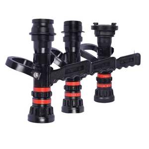 Outils de lutte contre l'incendie de vente directe d'usine 1000 LPM buse de tuyau d'incendie buse d'eau réglable multifonctionnelle pour le sauvetage d'incendie - Product Image 5
