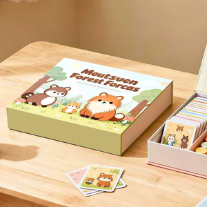 โรงงานขายส่ง ตัวต่อปริศนาการศึกษาสำหรับเด็ก แฟลชการ์ดกระดาษรักษ์โลก ฝึกคณิตศาสตร์สำหรับเด็กเล็ก ของเล่นเสริมพัฒนาการ ปรับแต่งสีได้ - Product Image 2