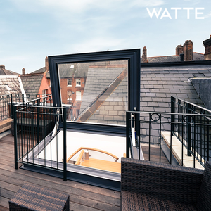 盗難防止安全ロック付きトップハングルーフウィンドウ（別荘用）簡単設置防水スマート電動スカイライト - Product Image 4