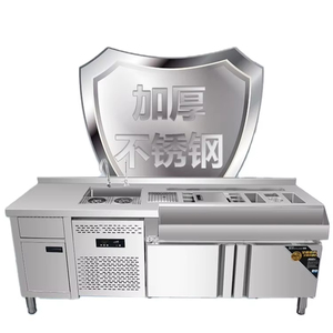 Station de bar professionnelle en acier inoxydable, neuve, personnalisable, fabriquée sur mesure, comptoir de bar, <span class=keywords><strong>prix</strong></span> complet - Product Image 1