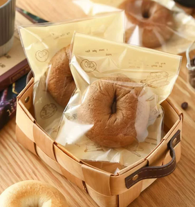 Bolsas de Embalaje para Panadería con Cierre Hermético, Impresas en Mate, de Grado Alimenticio HDPE, para Alimentos para Bebés, Pan, Bagels, Croissants, Panecillos de Levadura - Product Image 5