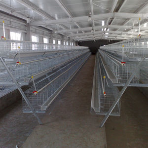 Best Seller a-tipi otomatik inşa-katman çelik pil kafes yeni durum tavuk kümesleri kuşlar çiftlik ev kullanımı için tavuk damızlık - Product Image 1