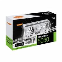 Kartu Grafis Gaming Baru GeForce RTX 5080 X3 OC Putih 16GB GDDR7 Tiga Kipas Rendah Kebisingan SFF Desktop