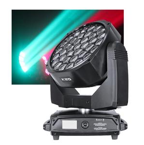 Clay <span class=keywords><strong>Paky</strong></span> K20 37x15w RGBW Beam Wash Zoom Big Bee Eye Luz LED de Cabeza Móvil con Control DMX512 540/270 Pan/Tilt - Product Image 6