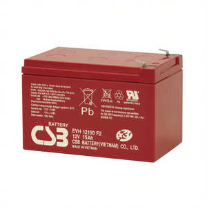 Batería CSB EVH12150 12V 15Ah Fuente de Alimentación de Respaldo UPS - Product Image 2