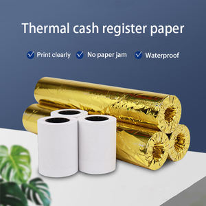 Fabricant en gros de rouleaux de papier thermique pour caisses enregistreuses, sans BPA, écologiques, pour POS/ATM, 80x80, 58x40 - Product Image 5