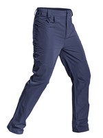 Pantalon tactique multi-poches pour homme, tissu Ripstop durable, coutures renforcées, genouillères, porte-clés en D, pantalon cargo d'extérieur