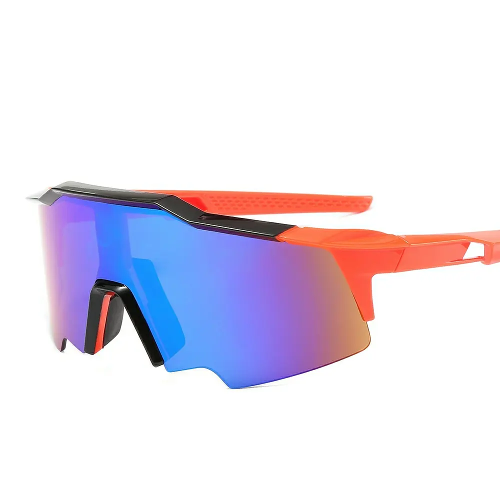 패션 2021 선글라스 스포츠 남성 OEM 편광 야외 UV400 스포츠 선글라스 최신 사이클링 선글라스