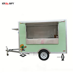 New Designed Street Mobile Churros Cart <b>Food</b> <b>Trucks</b> US Model Towable Aluminum Fiberglass Multifunctional Commercial <b>Food</b> Trailer - Product Image 4