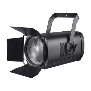 Hot bán 15-60 ° Auto Zoom spotlight 300W <span class=keywords><strong>LED</strong></span> Fresnel đèn cho tv-show DMX Theater Studio buổi hòa nhạc ánh sáng sân khấu - Product Image 1