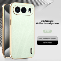 Coque de téléphone Lichicase avec protection d'objectif anti-rayures et dos texturé fil doré pour Honor 600 Lite 500 Smart Magic 8 Pro Air