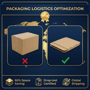 Boîtes en carton gris gaufré rigides, idéales pour <span class=keywords><strong>les</strong></span> commerçants pour fournir des solutions d'emballage à haute performance et à coût avantageux - Product Image 5