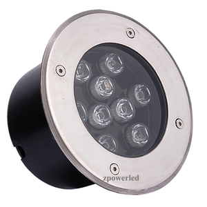 Đa Màu Sắc Thay Đổi Dmx 512 RGB 9W 12W Nhôm Lõm <span class=keywords><strong>Inground</strong></span> Chôn IP67 <span class=keywords><strong>LED</strong></span> Ngoài Trời Không Thấm Nước Ánh Sáng Ngầm - Product Image 4