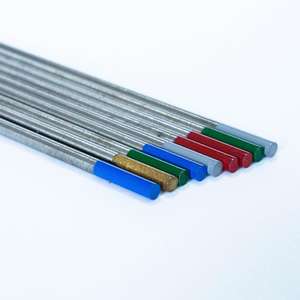 Électrode de tungstène WT20 à point de fusion élevé pour tige de soudage Tig 1.6mm 2.4mm 3.2mm tige de tungstène de couleur rouge - Product Image 4